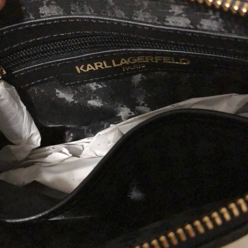 Karl lagerfeld Paris black crossbody bag - Picture 7 of 8